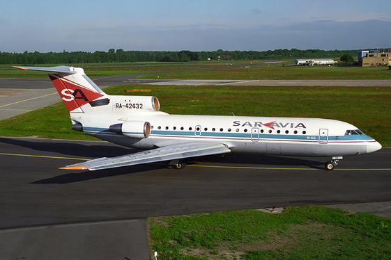 Saratov Airlines Yakovlev Yak-42D (RA-42432) at  Hamburg - Fuhlsbuettel (Helmut Schmidt), Germany