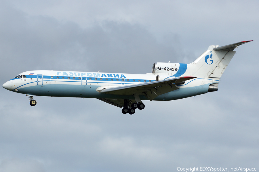 Gazpromavia Yakovlev Yak-42D (RA-42436) | Photo 277963