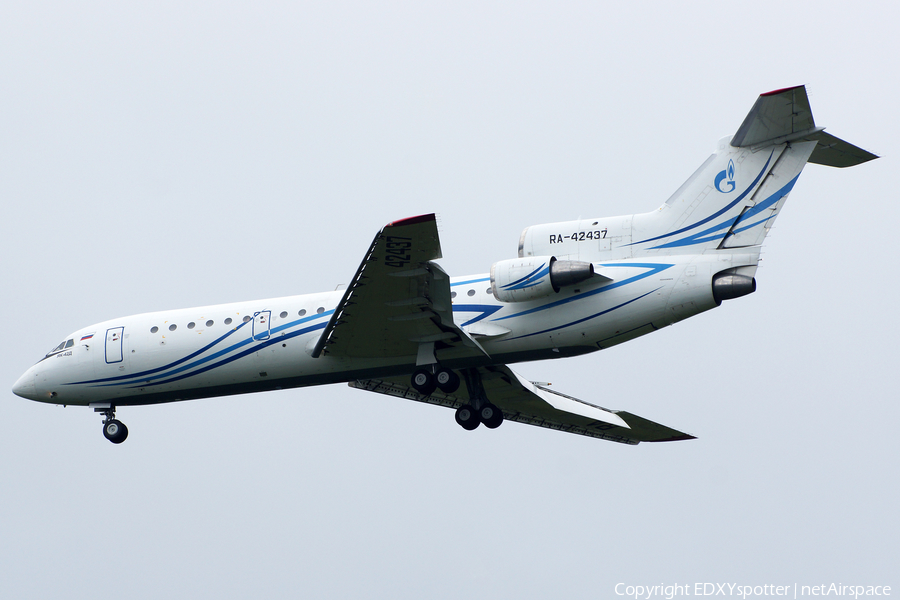 Gazpromavia Yakovlev Yak-42D (RA-42437) | Photo 277932