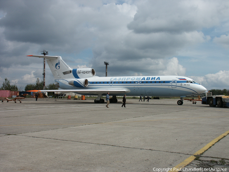 Gazpromavia Yakovlev Yak-42D (RA-42437) | Photo 495636