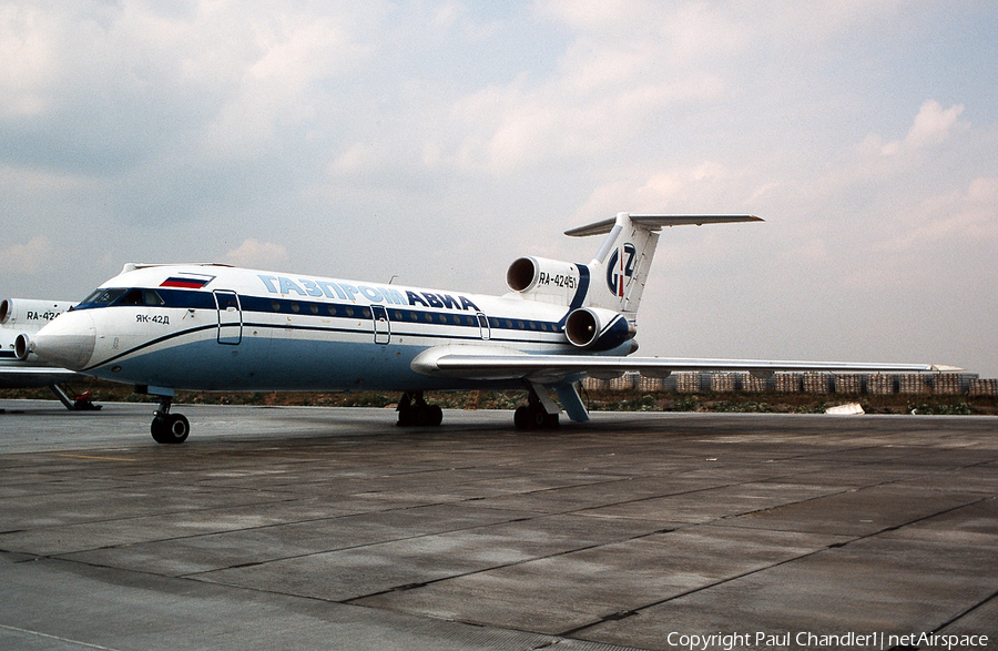 Gazpromavia Yakovlev Yak-42D (RA-42451) | Photo 73977