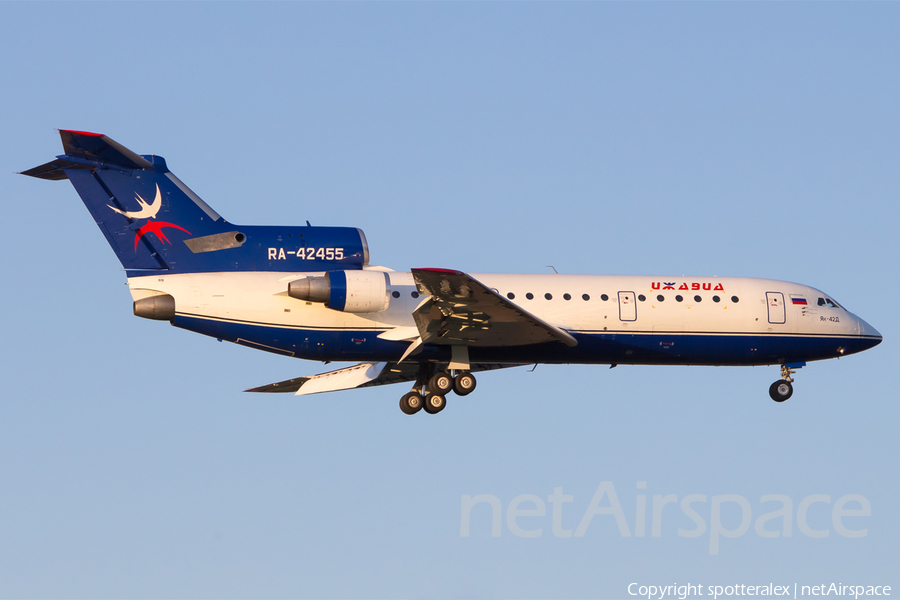 Izhavia Yakovlev Yak-42D (RA-42455) | Photo 108403