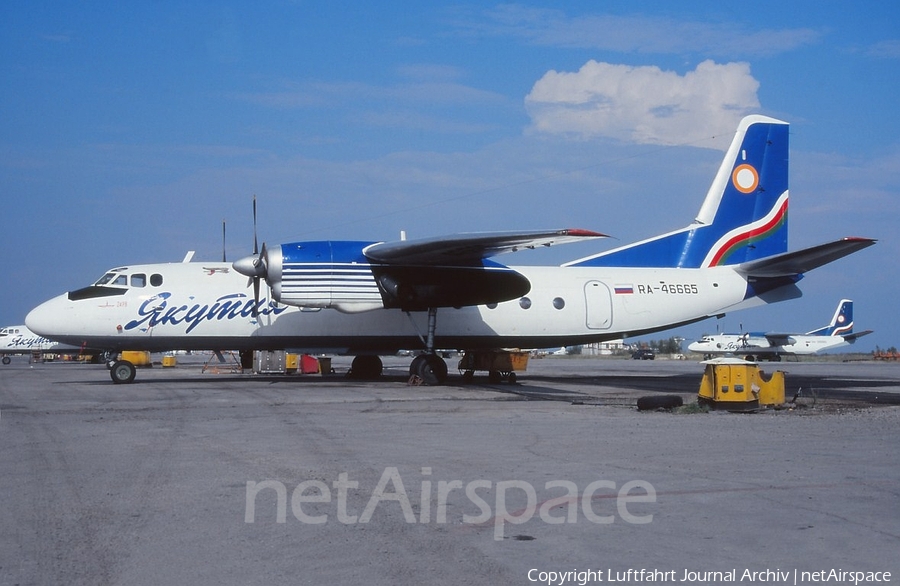Yakutia Airlines Antonov An-24RV (RA-46665) | Photo 399884