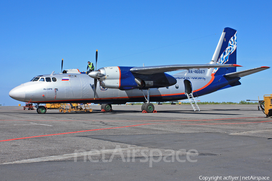 Aeroflot-Nord Antonov An-24RV (RA-46667) | Photo 168793
