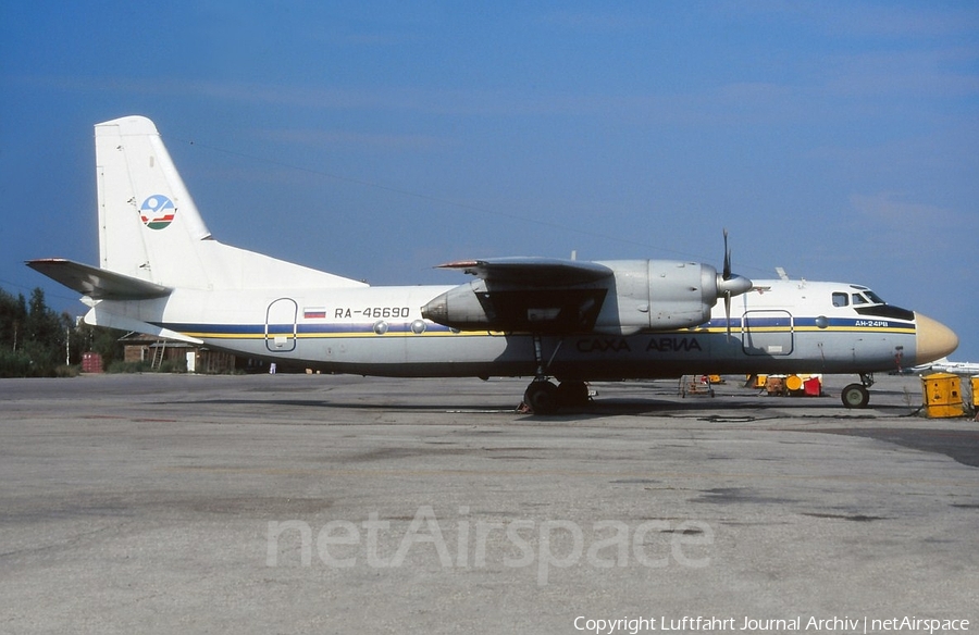 Sakha Avia Antonov An-24RV (RA-46690) | Photo 398119