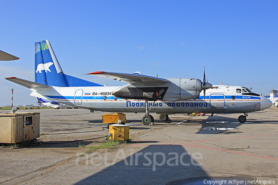 Polyarnye Avialinii Antonov An-24RV (RA-46834) | Photo 331160