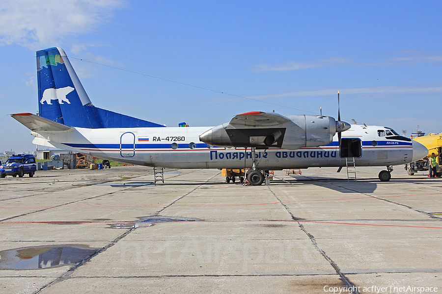 Polyarnye Avialinii Antonov An-24RV (RA-47260) | Photo 331214