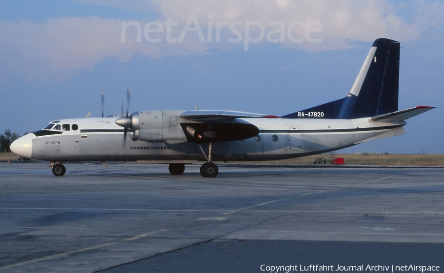 Komiinteravia Antonov An-24RV (RA-47820) | Photo 412110