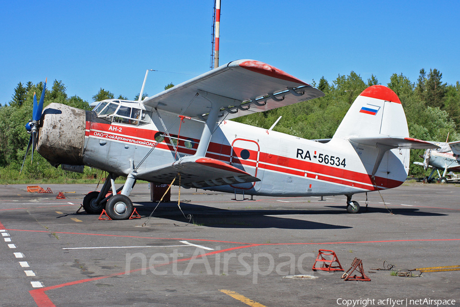 2nd Arkhangelsk United Aviation Division PZL-Mielec An-2R (RA-56534) | Photo 246557