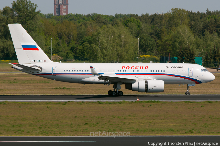 Russia - Special Flight Detachment Tupolev Tu-204-300A (RA-64058) | Photo 107965