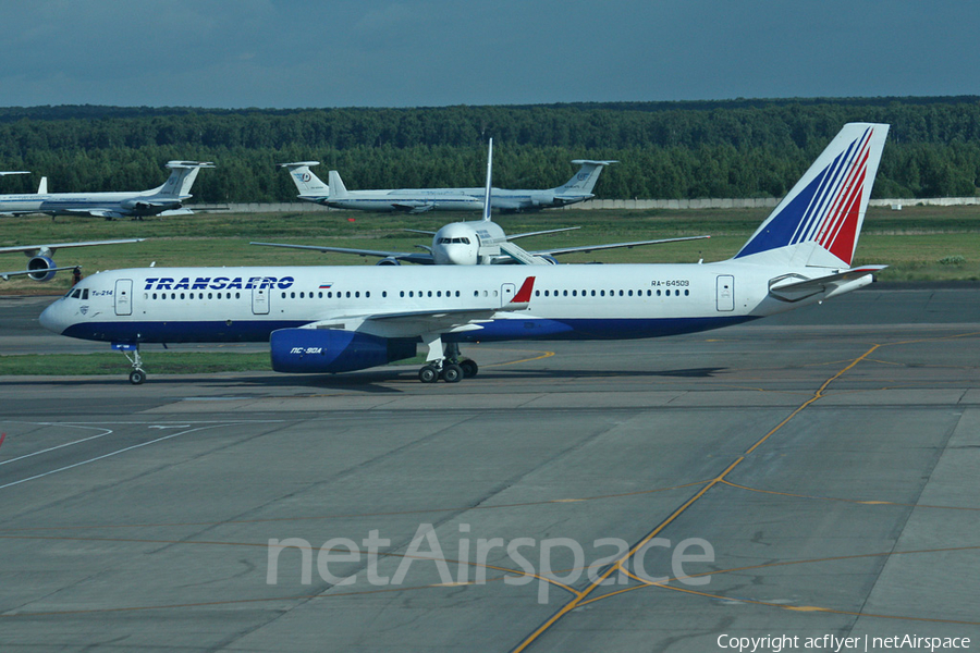 Transaero Airlines Tupolev Tu-214 (RA-64509) | Photo 157953