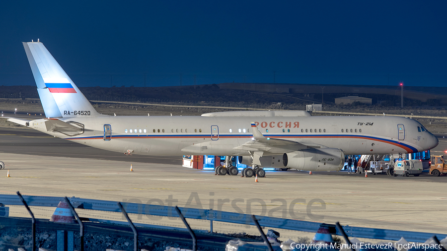 Russia - Special Flight Detachment Tupolev Tu-214VPU (RA-64520) | Photo 358798