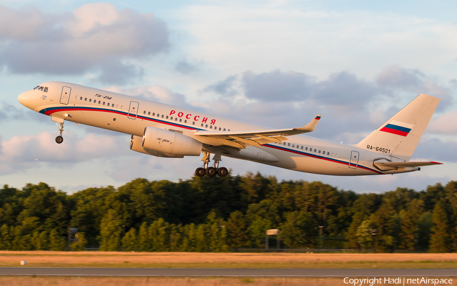 Rossiya - Russian Airlines Tupolev Tu-214 (RA-64521) | Photo 173490
