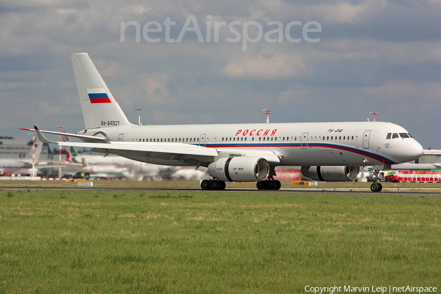 Rossiya - Russian Airlines Tupolev Tu-214 (RA-64521) | Photo 203272