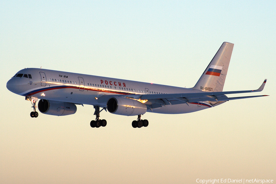 Rossiya - Russian Airlines Tupolev Tu-214 (RA-64521) | Photo 133793