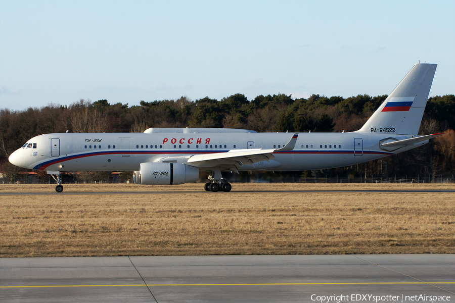 Russia - Special Flight Detachment Tupolev Tu-214SUS (RA-64522) | Photo 278333