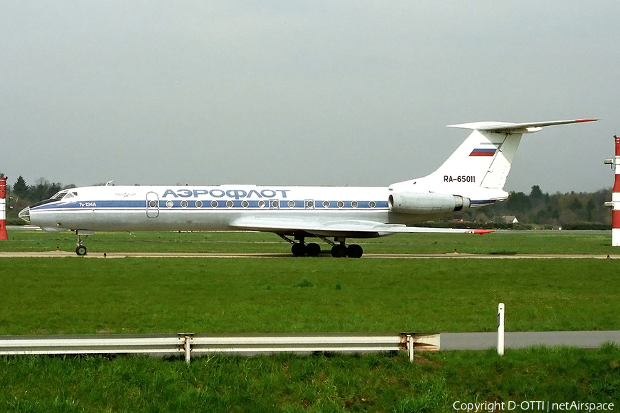 Aeroflot - Russian Airlines Tupolev Tu-134A-3 (RA-65011) | Photo 141867