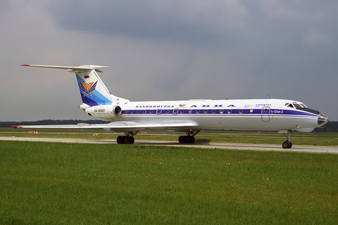 Kaliningradavia Tupolev Tu-134A-3 (RA-65087) at  Hannover - Langenhagen, Germany