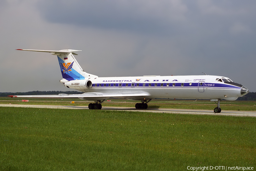 Kaliningradavia Tupolev Tu-134A-3 (RA-65087) | Photo 408879