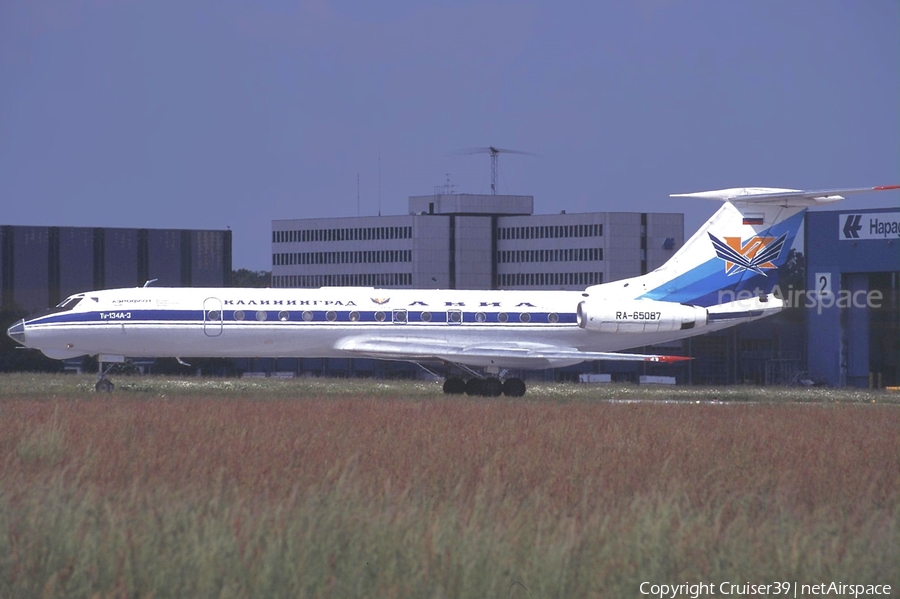 Kaliningradavia Tupolev Tu-134A-3 (RA-65087) | Photo 649745