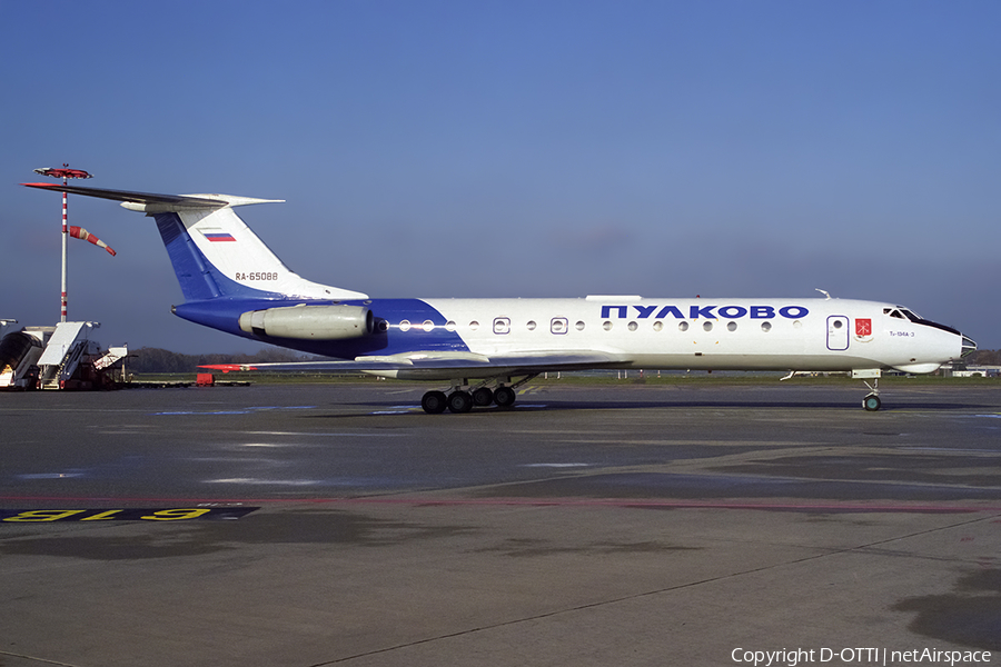 Pulkovo Aviation Enterprise Tupolev Tu-134A-3 (RA-65088) | Photo 535209