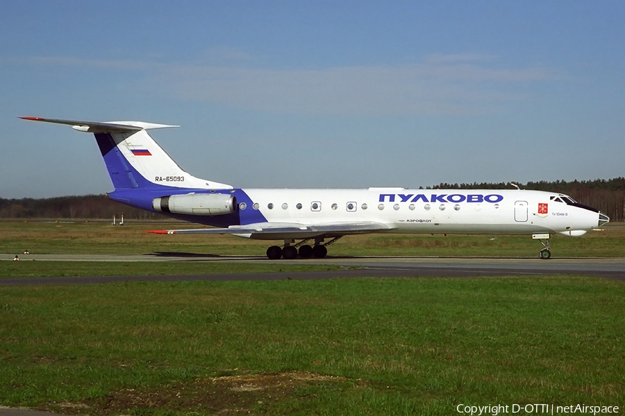 Pulkovo Aviation Enterprise Tupolev Tu-134A-3 (RA-65093) | Photo 301265