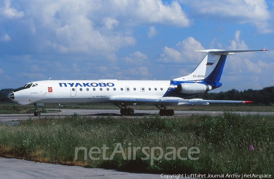 Pulkovo Aviation Enterprise Tupolev Tu-134A-3 (RA-65093) | Photo 396678