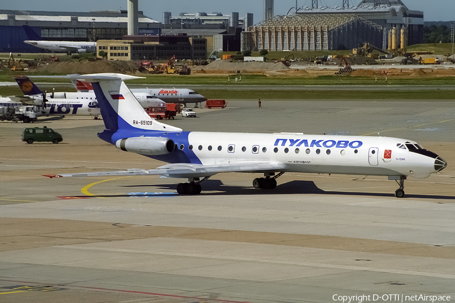 Pulkovo Aviation Enterprise Tupolev Tu-134A-3 (RA-65109) | Photo 410131