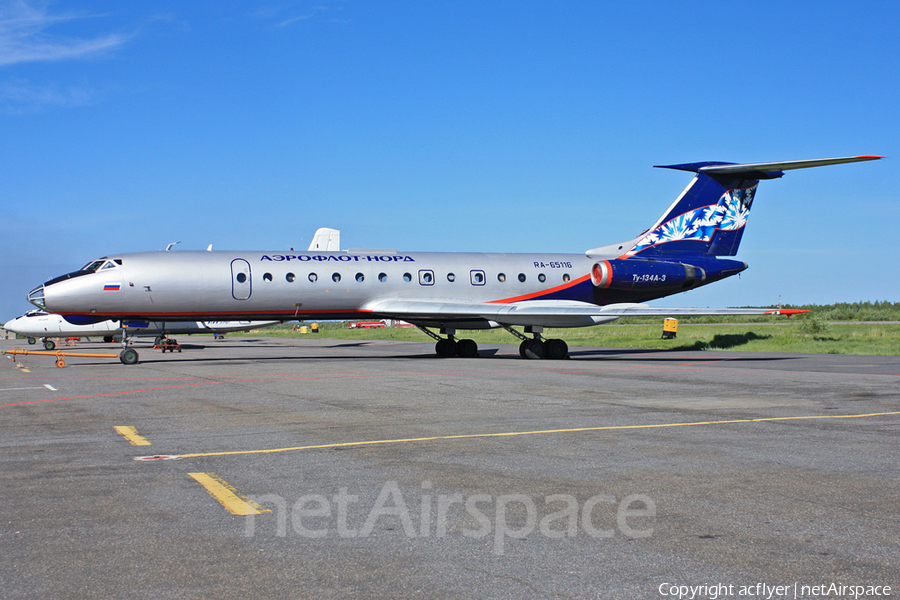 Aeroflot-Nord Tupolev Tu-134A-3 (RA-65116) | Photo 168790