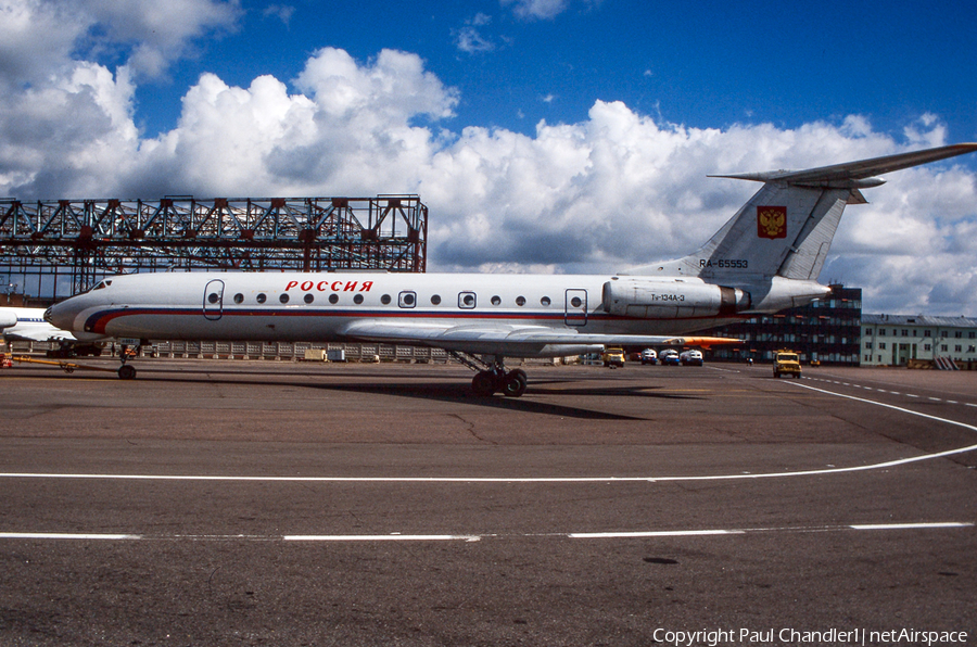 Rossiya - Russian Airlines Tupolev Tu-134A-3 (RA-65553) | Photo 75238