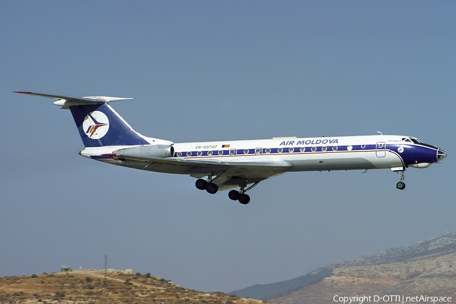 Air Moldova Tupolev Tu-134A-3 (RA-65707) | Photo 513180