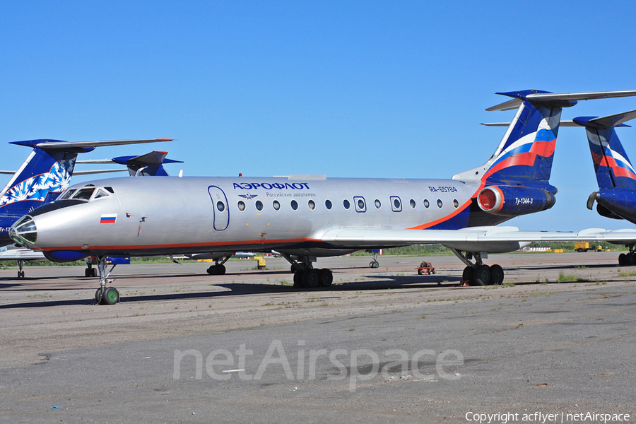 Aeroflot - Russian Airlines Tupolev Tu-134A-3 (RA-65784) | Photo 168780