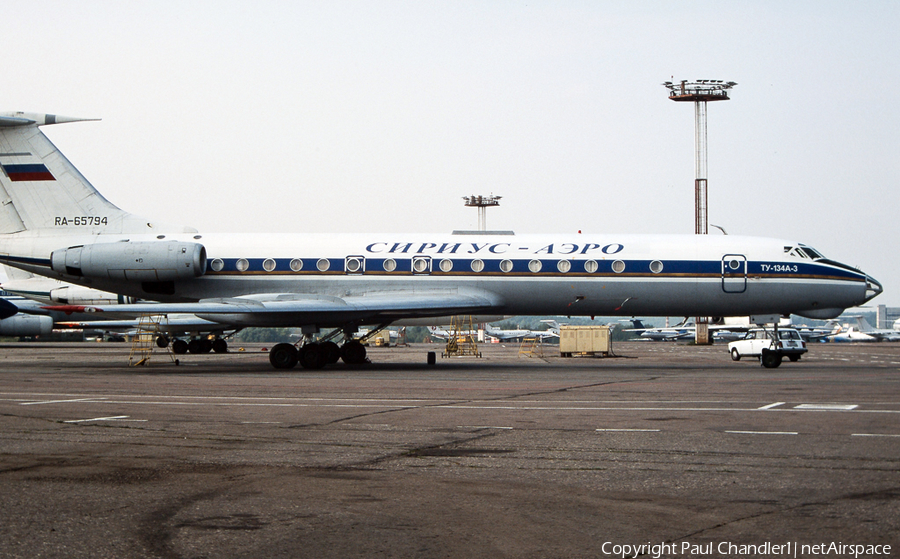 Sirius-Aero Tupolev Tu-134A-3 (RA-65794) | Photo 75244
