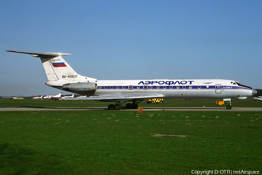 Aeroflot - Russian Airlines Tupolev Tu-134A-3 (RA-65837) | Photo 185051