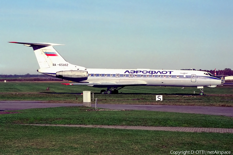 Aeroflot - Russian Airlines Tupolev Tu-134A-3 (RA-65862) | Photo 144839