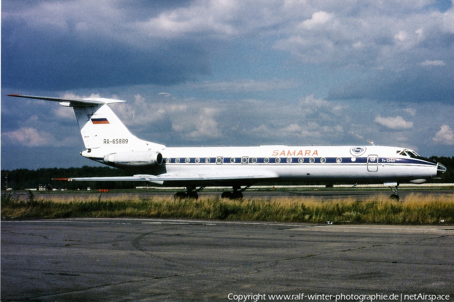 Samara Airlines Tupolev Tu-134A-3 (RA-65889) | Photo 453732