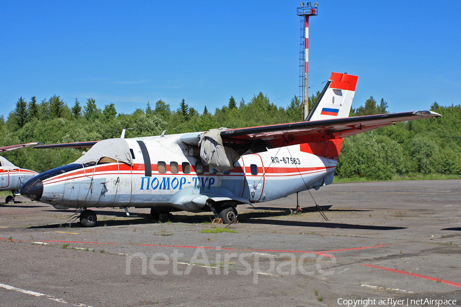 Arkhangelsk Aviation Let L-410UVP-E Turbolet (RA-67563) | Photo 246499