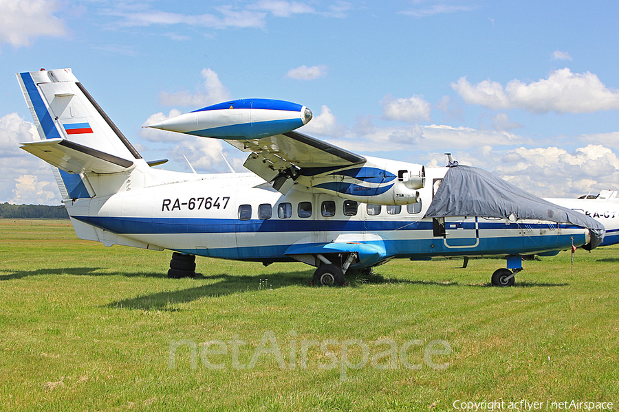 Nizhneudinsk Air Let L-410UVP-E Turbolet (RA-67647) | Photo 391165