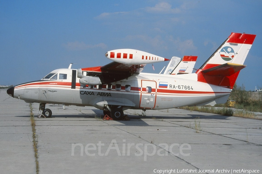 Sakha Avia Let L-410UVP-E Turbolet (RA-67664) | Photo 397135