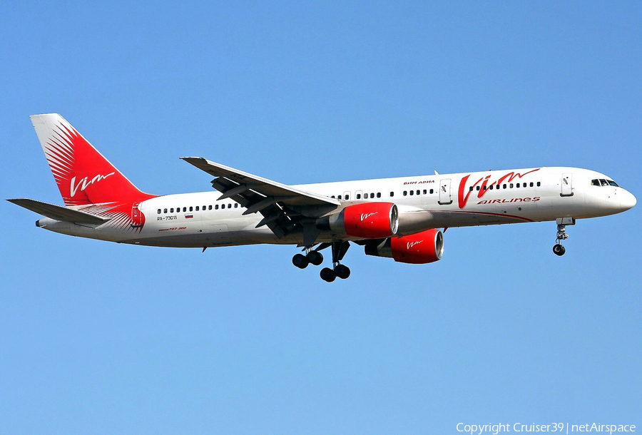 VIM Airlines Boeing 757-230 (RA-73011) | Photo 75167