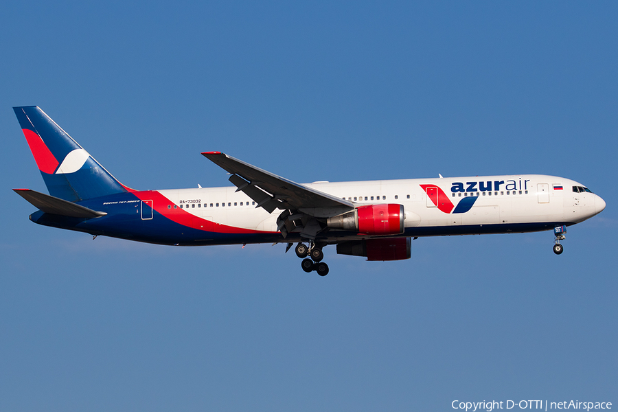 Azur Air Boeing 767-306(ER) (RA-73032) | Photo 646698