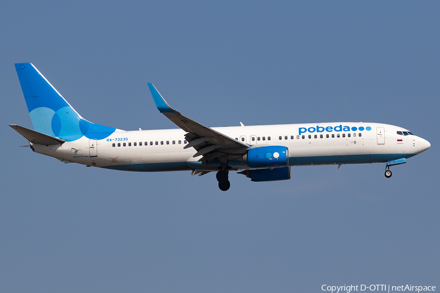 Pobeda Boeing 737-8LJ (RA-73235) | Photo 647392