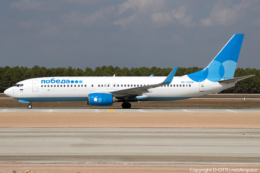Pobeda Boeing 737-8LJ (RA-73236) | Photo 593028