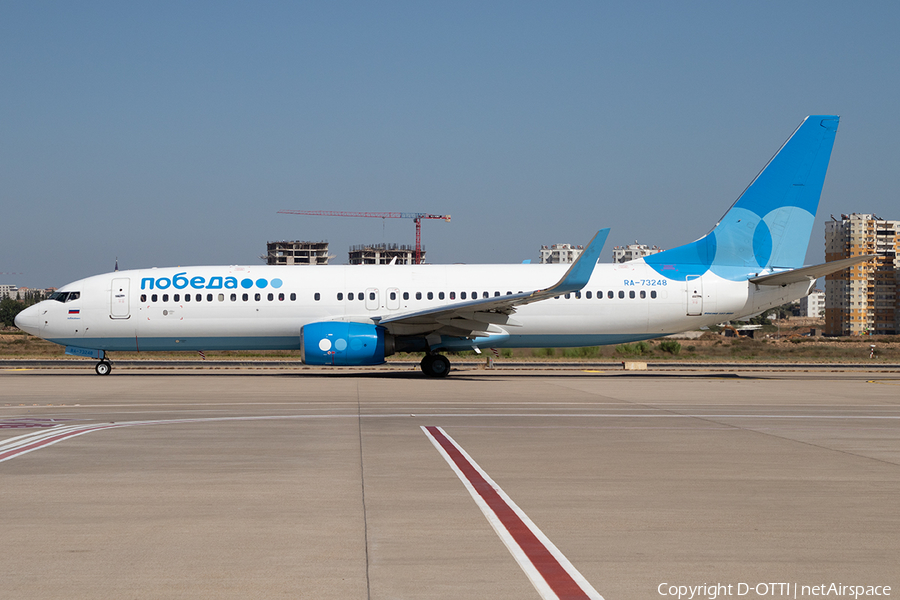 Pobeda Boeing 737-8LJ (RA-73248) | Photo 596793