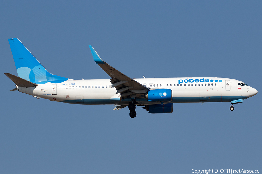 Pobeda Boeing 737-8LJ (RA-73250) | Photo 644995