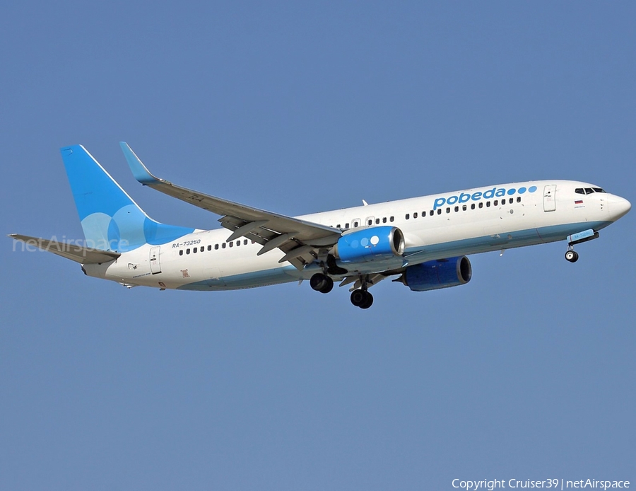 Pobeda Boeing 737-8LJ (RA-73250) | Photo 646373