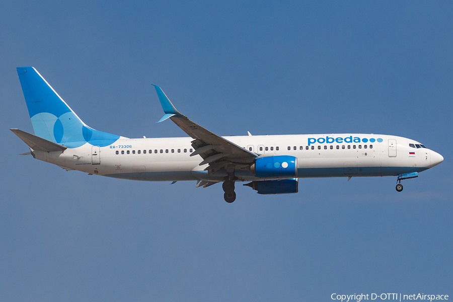 Pobeda Boeing 737-8AL (RA-73306) | Photo 646475