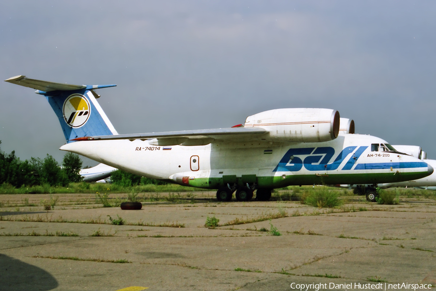 Bashkirian Airlines Antonov An-74-200 (RA-74014) | Photo 487663