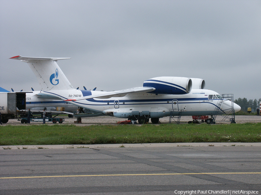 Gazpromavia Antonov An-74TK-100 (RA-74016) | Photo 495392
