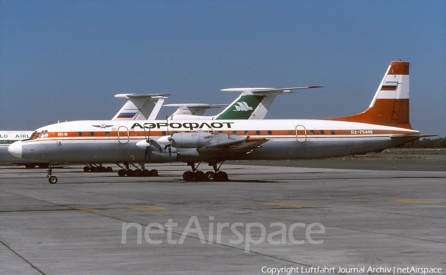 Aeroflot - Russian Airlines Ilyushin Il-18D (RA-75449) | Photo 406856